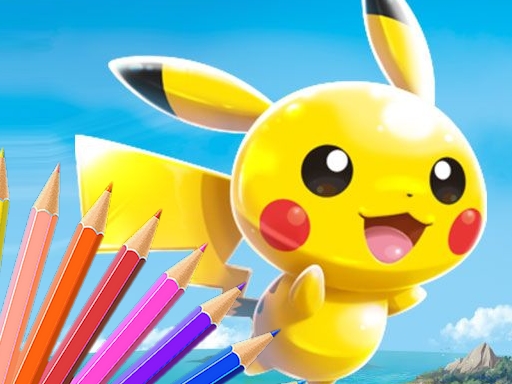 Pokemon Coloring Book Games image